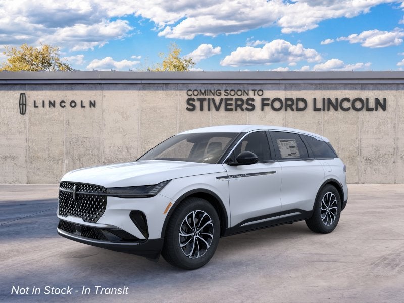 2026 Lincoln Nautilus Premiere in White Platinum Metallic Tri-Coat — front three-quarter view